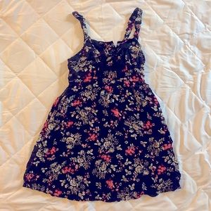 no boundaries XXS flower mini dress